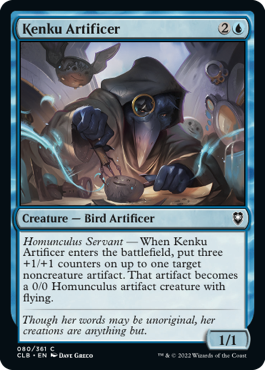 MTG Battle for Baldur's Gate 080/361 Kenku Artificer
