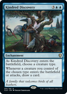 MTG Battle for Baldur's Gate 081/361 Kindred Discovery