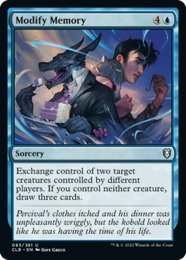 MTG Battle for Baldur's Gate 083/361 Modify Memory