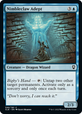 MTG Battle for Baldur's Gate 086/361 Nimbleclaw Adept