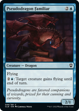MTG Battle for Baldur's Gate 088/361 Pseudodragon Familiar