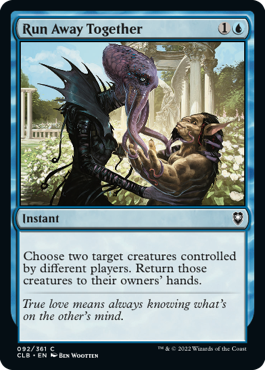 MTG Battle for Baldur's Gate 092/361 Run Away Together
