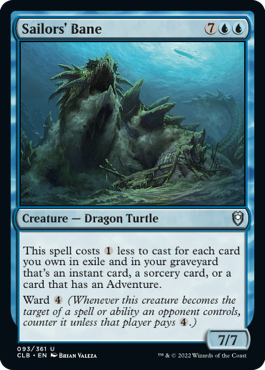 MTG Battle for Baldur's Gate 093/361 Sailors' Bane