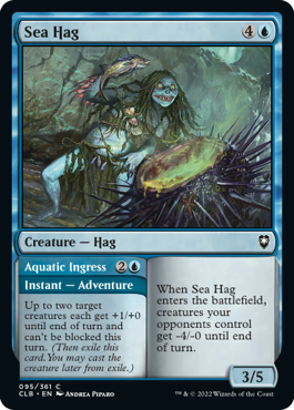 MTG Battle for Baldur's Gate 095/361 Sea Hag
