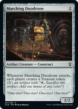 MTG Battle for Baldur's Gate 321/361 Marching Duodrone