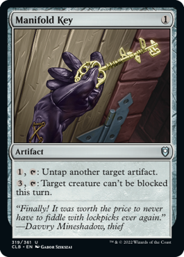 MTG Battle for Baldur's Gate 319/361 Manifold Key