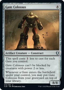 MTG Battle for Baldur's Gate 315/361 Gate Colossus