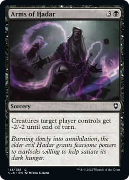 MTG Battle for Baldur's Gate 113/361 Arms of Hadar