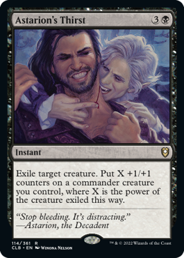MTG Battle for Baldur's Gate 114/361 Astarion's Thirst
