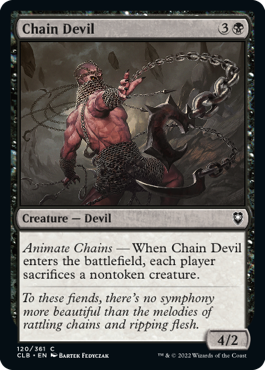 MTG Battle for Baldur's Gate 120/361 Chain Devil