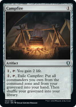 MTG Battle for Baldur's Gate 304/361 Campfire