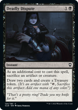 MTG Battle for Baldur's Gate 124/361 Deadly Dispute