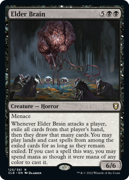 MTG Battle for Baldur's Gate 125/361 Elder Brain
