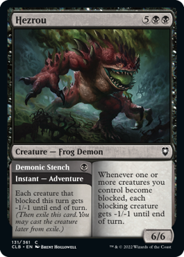 MTG Battle for Baldur's Gate 131/361 Hezrou