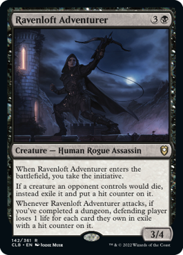 MTG Battle for Baldur's Gate 142/361 Ravenloft Adventurer