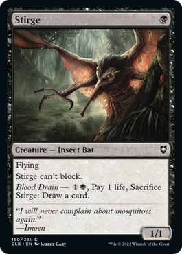 MTG Battle for Baldur's Gate 150/361 Stirge