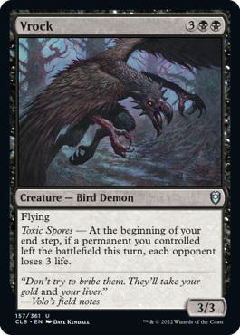 MTG Battle for Baldur's Gate 157/361 Vrock