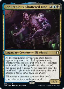 MTG Battle for Baldur's Gate 278/361 Jon Irenicus, Shattered One