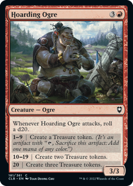 MTG Battle for Baldur's Gate 181/361 Hoarding Ogre