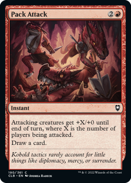 MTG Battle for Baldur's Gate 190/361 Pack Attack