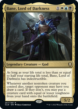MTG Battle for Baldur's Gate 267/361 Bane, Lord of Darkness