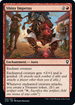 MTG Battle for Baldur's Gate 194/361 Shiny Impetus