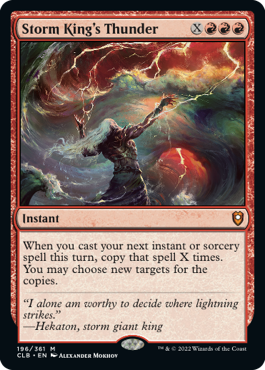 MTG Battle for Baldur's Gate 196/361 Storm King's Thunder