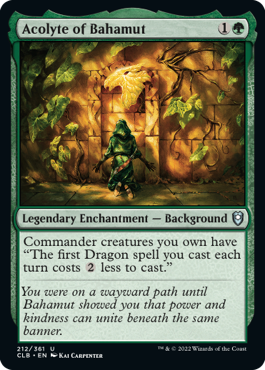 MTG Battle for Baldur's Gate 212/361 Acolyte of Bahamut