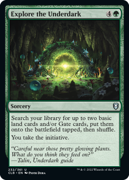 MTG Battle for Baldur's Gate 232/361 Explore the Underdark