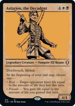 MTG Battle for Baldur's Gate 413 Astarion, the Decadent