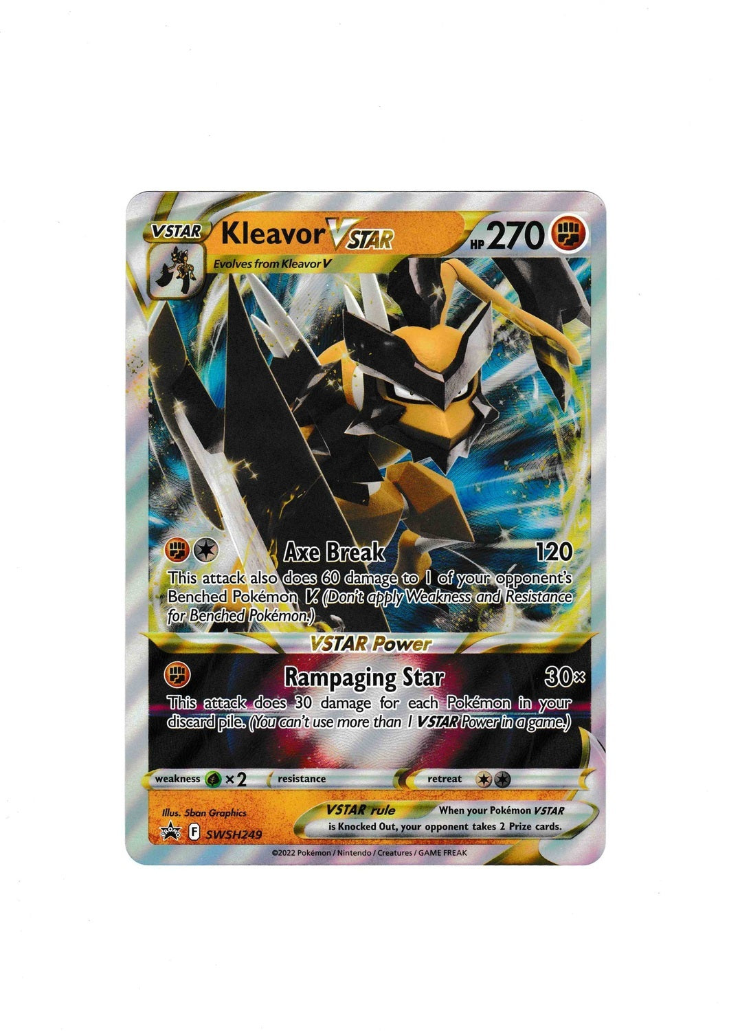 Pokemon - Kleavor VSTAR Premium Collection Promo Jumbo Card