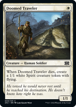MTG Double Masters 009/331 Doomed Traveler