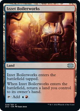 MTG Double Masters 326/331 Izzet Boilerworks