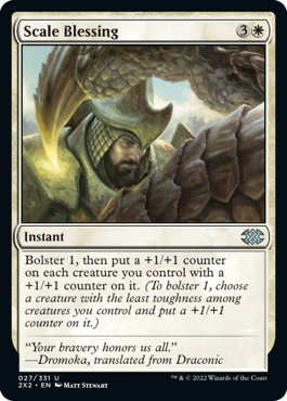 MTG Double Masters 027/331 Scale Blessing