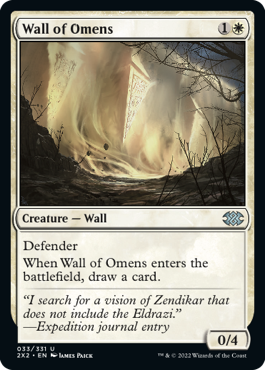 MTG Double Masters 033/331 Wall of Omens