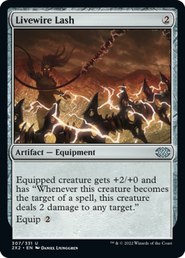 MTG Double Masters 307/331 Livewire Lash