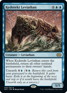 MTG Double Masters 055/331 Kederekt Leviathan
