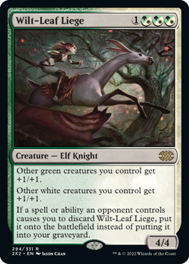 MTG Double Masters 294/331 Wilt-Leaf Liege