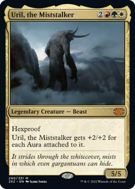 MTG Double Masters 290/331 Uril, the Miststalker