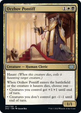 MTG Double Masters 261/331 Orzhov Pontiff