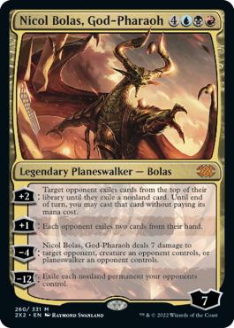 MTG Double Masters 260/331 Nicol Bolas, God-Pharaoh