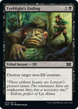 MTG Double Masters 075/331 Eyeblight's Ending