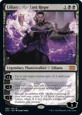 MTG Double Masters 081/331 Liliana, the Last Hope