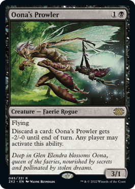 MTG Double Masters 085/331 Oona's Prowler