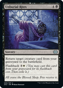 MTG Double Masters 095/331 Unburial Rites