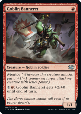 MTG Double Masters 110/331 Goblin Banneret