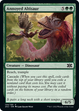 MTG Double Masters 134/331 Annoyed Altisaur