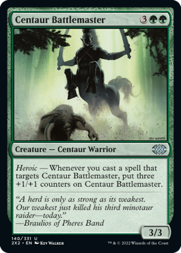 MTG Double Masters 140/331 Centaur Battlemaster