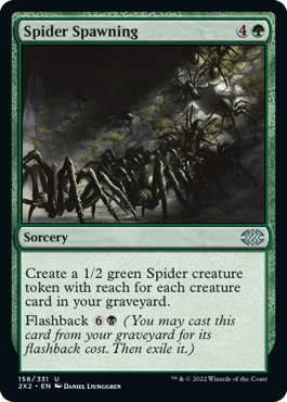 MTG Double Masters 158/331 Spider Spawning
