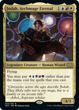MTG Double Masters 233/331 Jodah, Archmage Eternal